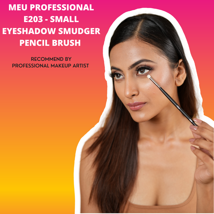 E203  -  Professional Small Eyeshadow Smudger Pencil Brush.
