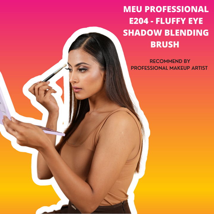 E204 -  Professional Fluffy Eyeshadow Blending Brush.