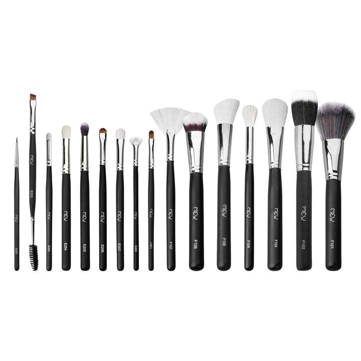 60% OFF + Free Mini Finger Puff 2Pcs + 16 Pcs Professional Makeup Brush Set (Face + Eye) With 👝.