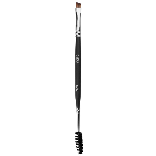 E202  -  Professional Brow Spoolie Brush & Angled Brow Brush