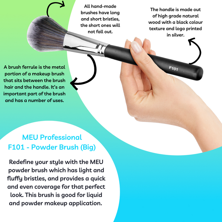 F101  - Professional Powder Brush (Big).