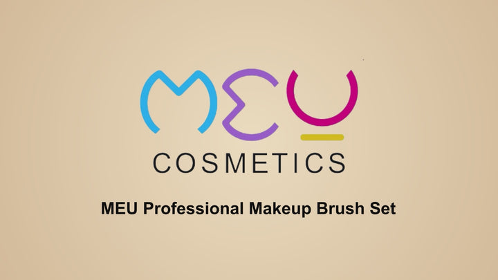 9 Pcs Professional Makeup Brush Set (Face + Eye) With Pouch.