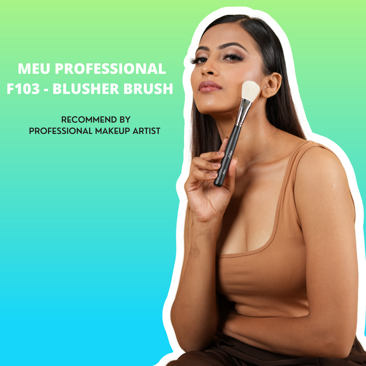 F103  - Professional Blusher Brush.