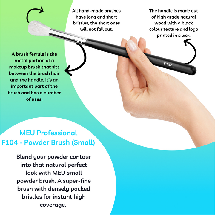 F104  -   Professional Powder Brush (Small).